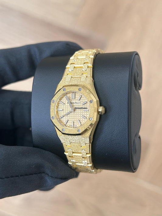 AP Royal Oak Mini (23 mm, Frosted Gold)